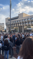 Vintage car event draws crowds at Bulgarian university