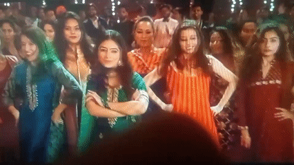 Traditional dance celebration draws crowds in Dandewal, Pakistan