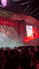 Live music and festival crowds fill Cluj-Napoca streets at night