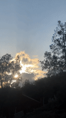 Witness documents Bin El Ouidane Dam and sunset in Morocco