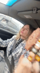 Woman documents early morning moments in Petropavlovsk-Kamchatsky parking lot