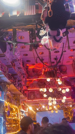 Evening scenes captured at Marrakesh mosque and market