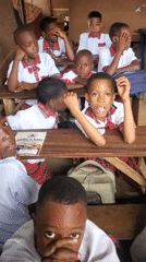 School day activities at Nigerian Montessori school