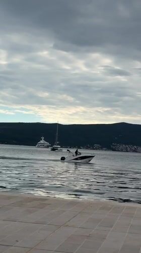 Ordinary afternoon at Tivat marina captured by witnesses