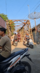 Daily life documented in Keudegeudong, Indonesia street scenes