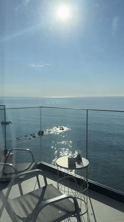 Balcony views over the Black Sea, Varna