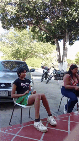 Community gathering at La Asuncion baseball field draws casual crowd