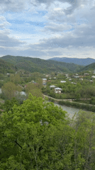 Village life documented in Ubisa, Georgia valley setting