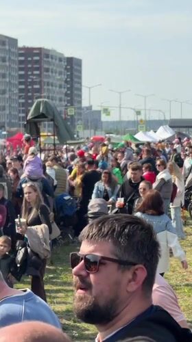 WWII reenactment festival draws crowds in Novoselye, Russia