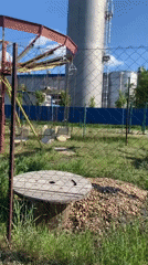 Abandoned amusement park documented in Serbian municipality