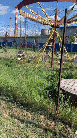 Abandoned amusement park documented in Serbian municipality