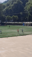 Youth soccer and swimming at a Sant Joan les Fonts sports complex