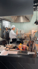 Early morning breakfast buffet service documented at upscale Đà Nẵng restaurant
