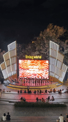 Traditional children's performance held at Denpasar's Living World venue
