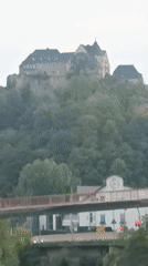 Castles, petunias, and flower-draped balconies in Bad Kreuznach