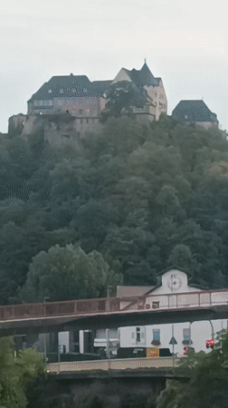 Castles, petunias, and flower-draped balconies in Bad Kreuznach