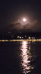 Nighttime coastal walk documented across Dénia and Rotes promenades