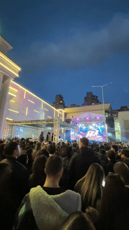Outdoor concert draws crowds to Dalma Garden Mall, Yerevan
