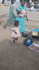 Everyday life at a roadside market in Kano, Nigeria
