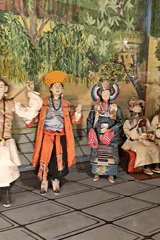 Visitor documents Tibetan Buddhist cultural sites in Fatehpur, India