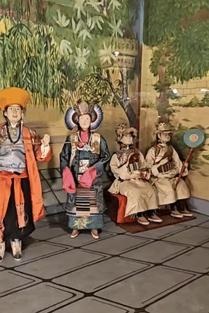 Visitor documents Tibetan Buddhist cultural sites in Fatehpur, India