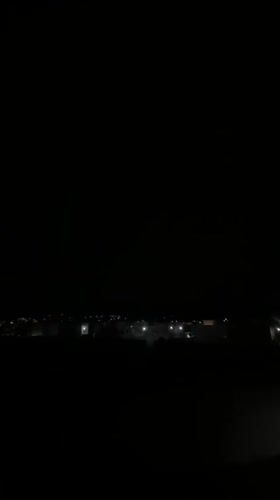 Nighttime view captured of Santa Clara Ocoyucan, Mexico