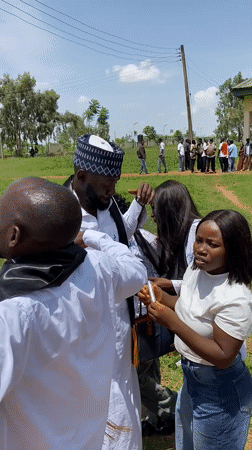 University graduation celebration draws crowds in Nigerian campus towns