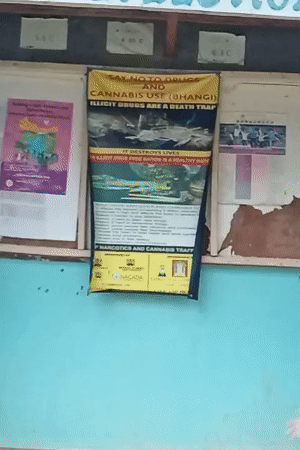 School ceremony with uniformed students documented in Turbo, Kenya