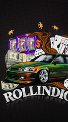 Digital art session captures automotive graphics and cat imagery