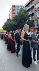 Bulgarian graduation celebration draws formally dressed students to Veliko Tarnovo
