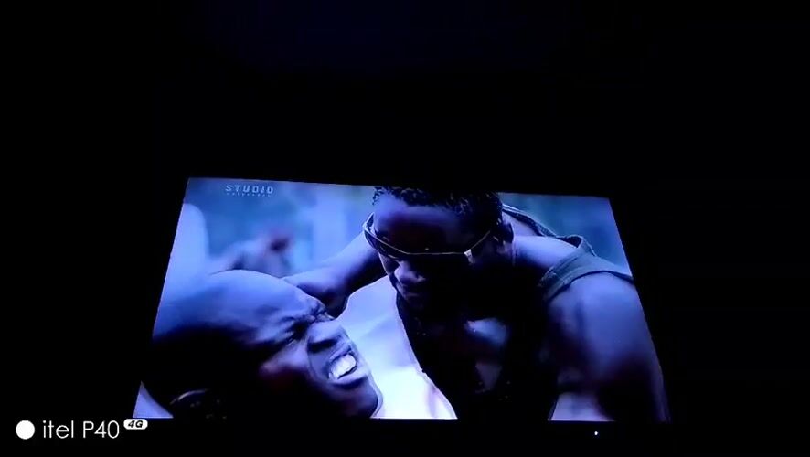 Movie night in Jos: Studio Universal action film on screen