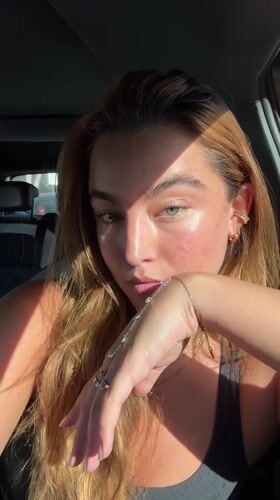 Woman observed in driver's seat during early morning in Santa Monica
