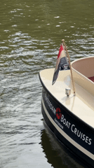 Everyday Amsterdam scenes captured during midday tourist activity