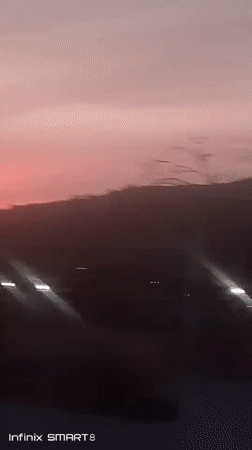 Evening documentation of residential Altagracia neighborhood during sunset