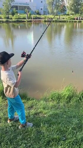 Children fishing, wrestling, cycling captured in Cheboksary Saturday afternoon