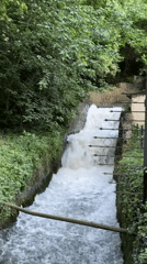 Park visitors enjoy afternoon in Lovech's waterfall area