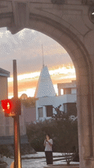 Paris evening: city streets and iced drinks at golden hour