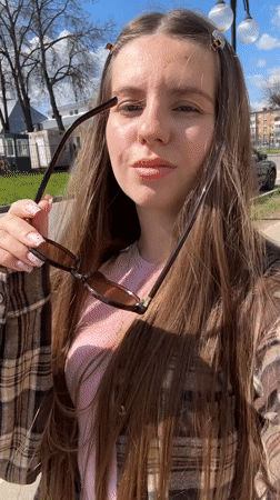 Woman in plaid shirt spotted multiple times in Klin