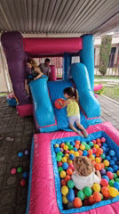 Children's Winnie the Pooh Birthday Party in Tlaxcalancingo Mexico