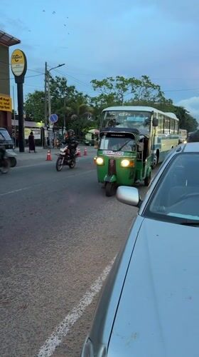 Tuk-tuk journeys documented in Katunayake-Seeduwa area, Sri Lanka