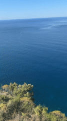 Couple photographs scenic morning visit to Budva coastal ruins