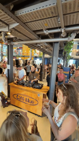 Tel Aviv street life and indoor venues captured Saturday morning