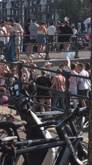 Amsterdam Pride Canal Parade draws crowds to the water