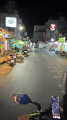 Nighttime street activity documented in Patong, Thailand