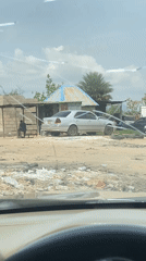 Dashcam footage captures street scenes in Nigerian towns