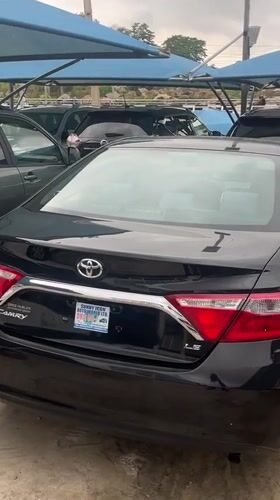 Used car lot documented in Lokoja, Nigeria