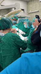 Morning documentation across Burgas includes street scenes, surgery footage
