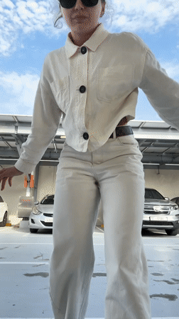 Woman filmed dancing, posing in Dubai parking lot