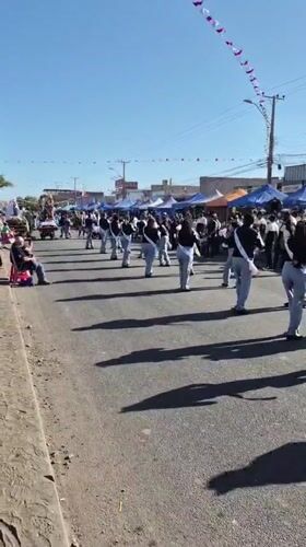 Arica erupts in costumed dance and procession for a religious festival