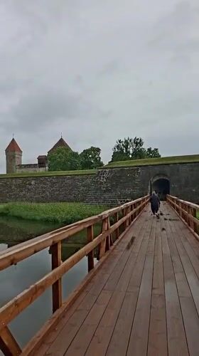 Afternoon at Kuressaare Castle, Estonia's medieval island fortress